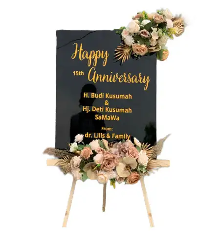 Papan Bunga Akrilik Cihanjaro